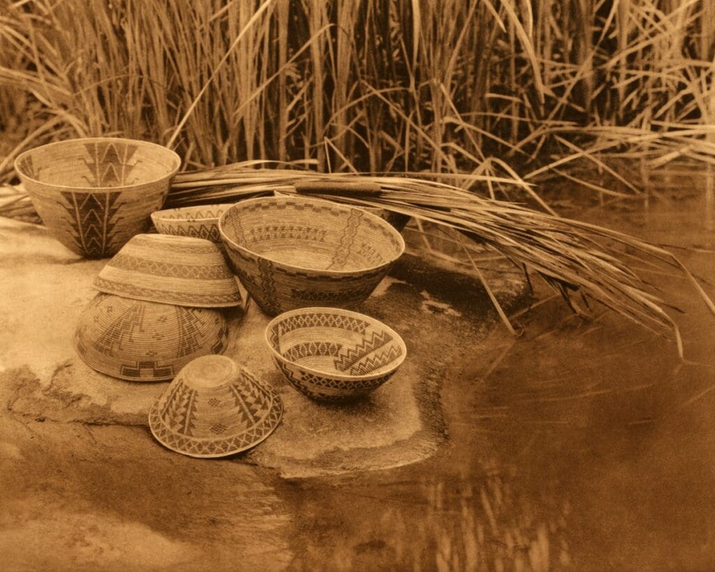 Yokuts Indians Edward Curtis Photos