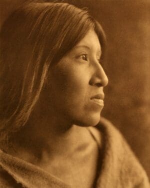 Desert Cahuilla woman