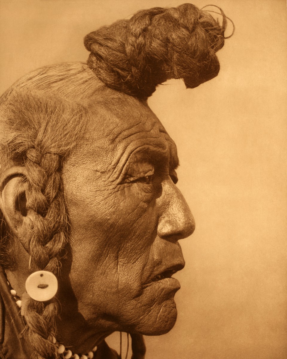 Blackfoot Bow River Edward Curtis Native American Photo 